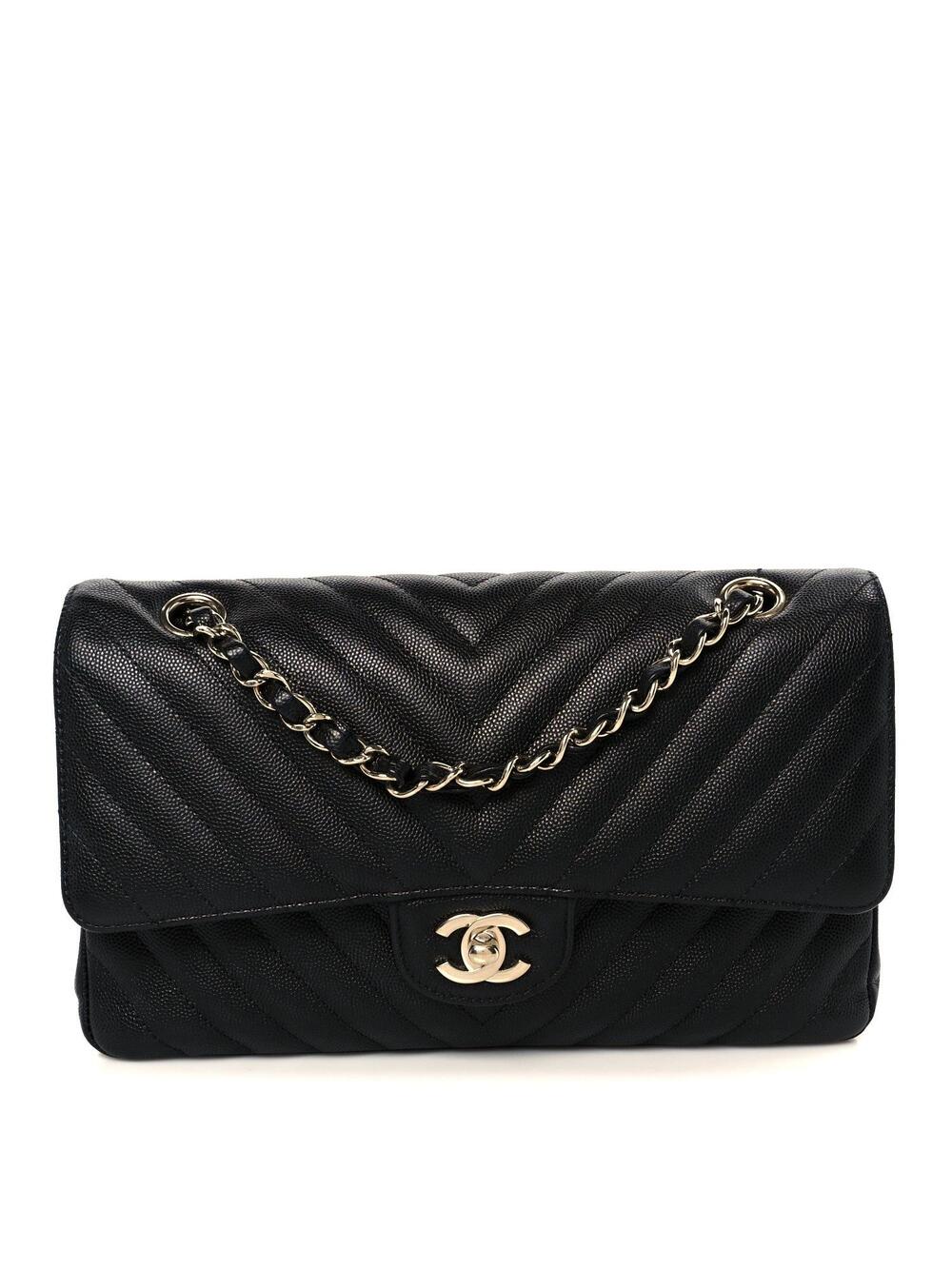 Chanel Caviar Chevron Quilted Medium #352803C64B